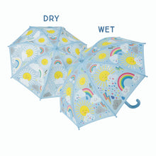  Sun & Clouds Colour Changing Umbrella by Floss & Rock at Confetti Gift and Party