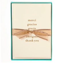  Thank You Languages Boxed Greeting Cards - #confetti-gift-and-party #-graphique