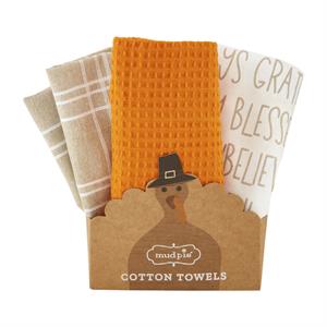 Thanksgiving Towel Set - #confetti-gift-and-party #-Mud Pie