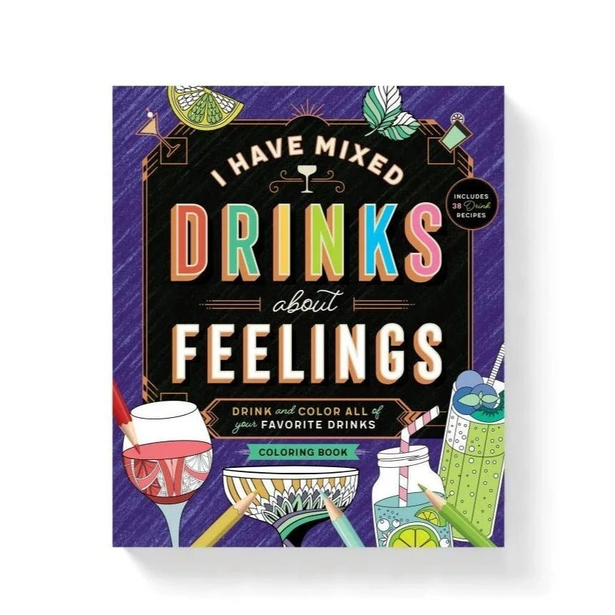 The Creative Drinker Coloring Book - #confetti-gift-and-party #-Chronicle Books