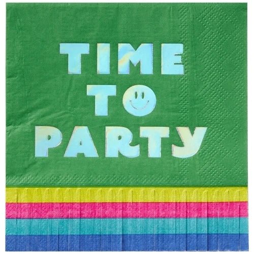 Time To Party Napkins - #confetti-gift-and-party #-CR Gibson