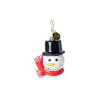  Top Hat Frosty Shaped Ornament - #confetti-gift-and-party #-Happy Everything