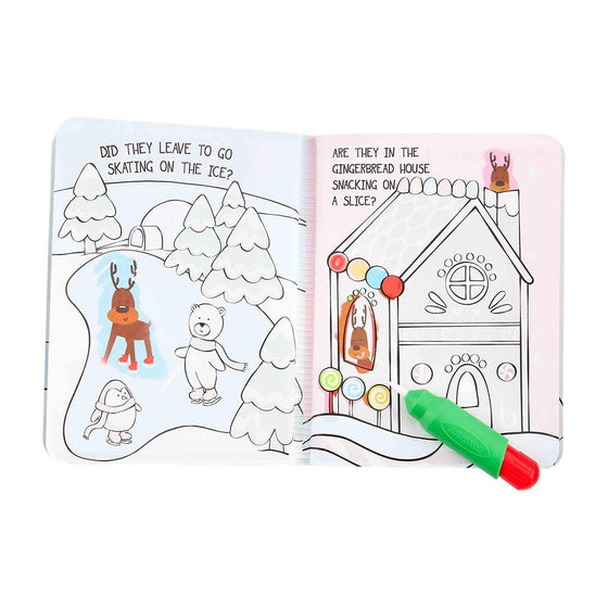 Water-Color Wizard Santa Book - #confetti-gift-and-party #-Mud Pie