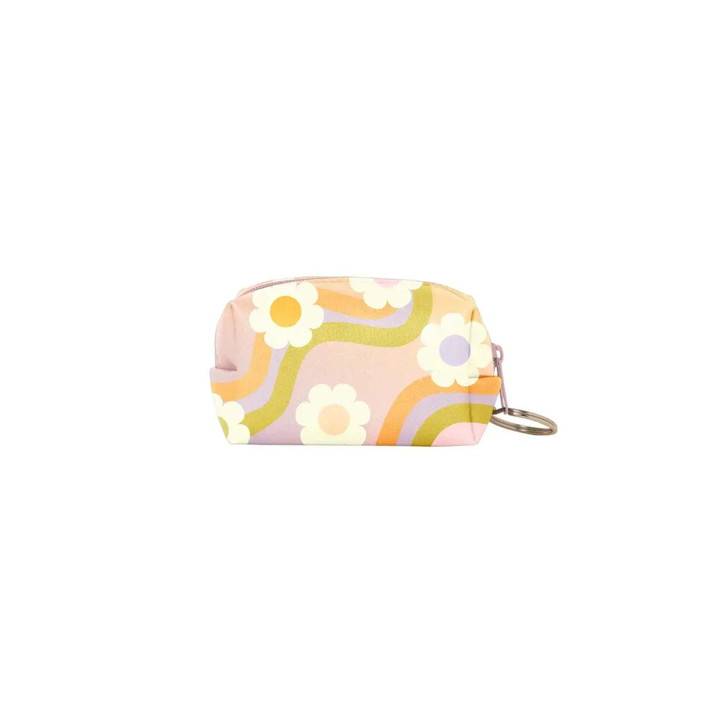 Wavy Daisy Tag-A-Long Key Ring Talking Out of TurnConfetti Interiors