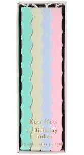 Wavy Pastel Party Candles - #confetti-gift-and-party #-Meri Meri