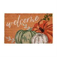  Welcome Pumpkin Door Mat - Confetti Interiors-Mud Pie