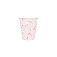  Whimsy Santa Scattered Candy Cane Paper Party Cups - Confetti Interiors-My Mind’s Eye