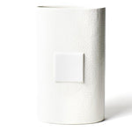 White Small Dot Big Oval Vase - #confetti-gift-and-party #-Happy Everything