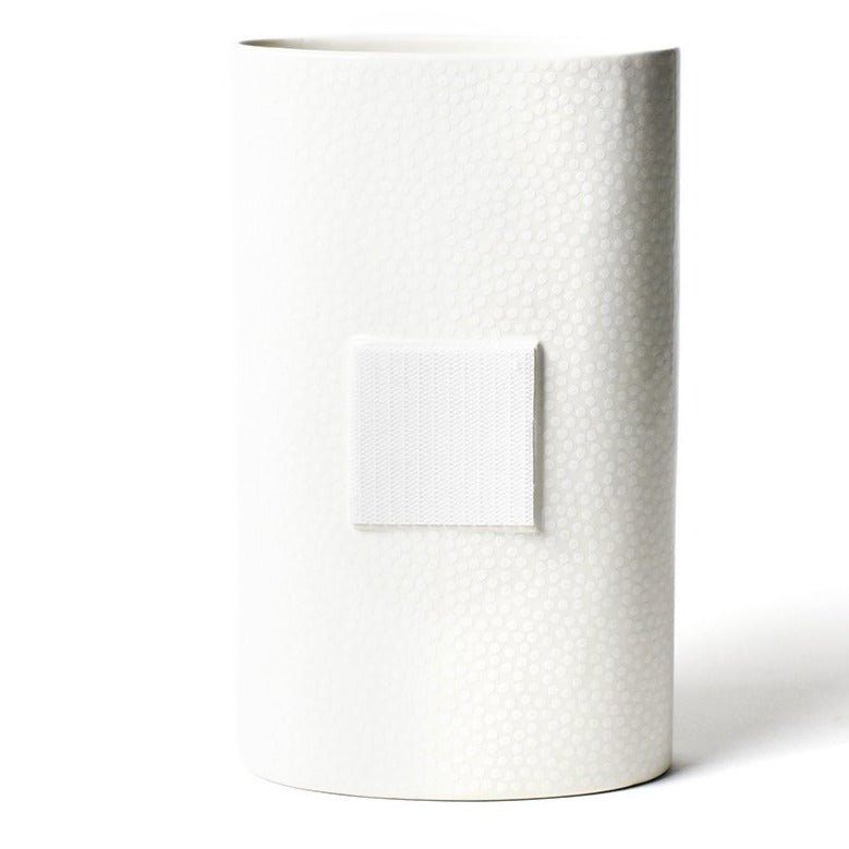 White Small Dot Big Oval Vase - #confetti-gift-and-party #-Happy Everything