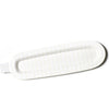 White Stripe Mini Skinny Oval Entertaining Tray - #confetti-gift-and-party #-Happy Everything