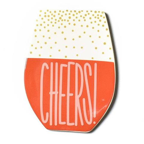 Wine Cheers Big Attachment - #confetti-gift-and-party #-Happy Everything