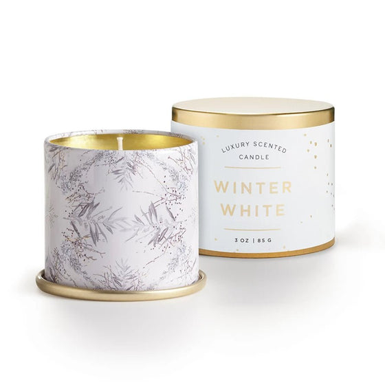 Winter White Demi Tin Candle - #confetti-gift-and-party #-Illume
