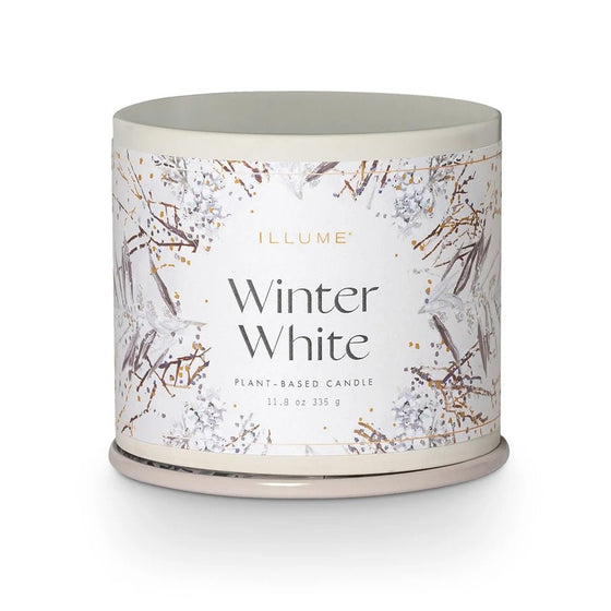 Winter White Large Vanity Tin Candle - #confetti-gift-and-party #-Illume