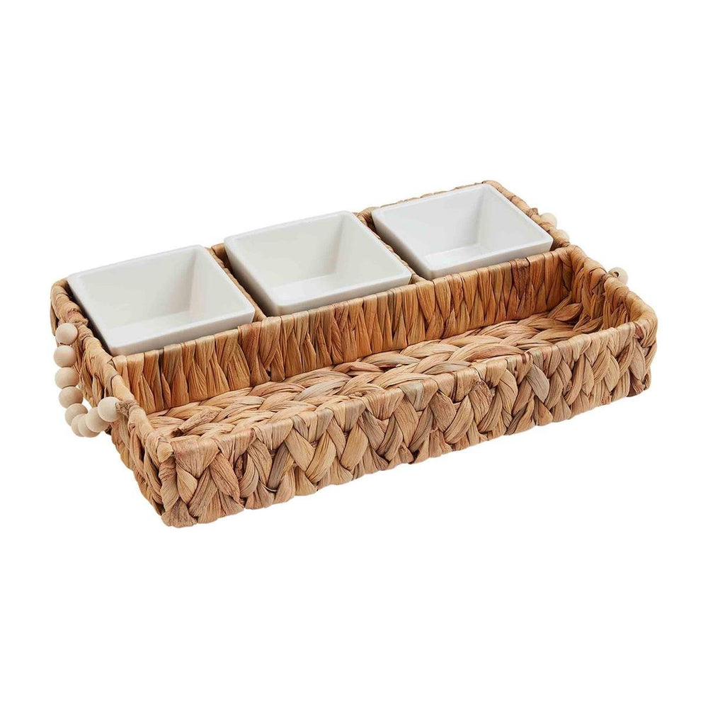 Wooden Tray & Dip Cup Set - #confetti-gift-and-party #-Mud Pie