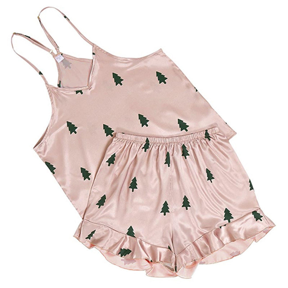 Woodland Tree Cami + Ruffled Shorts PJ sets - #confetti-gift-and-party #-Bella il Fiore