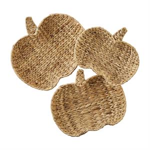 Woven Pumpkin Bowl Set - #confetti-gift-and-party #-Mud Pie