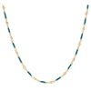Zoe Necklace with Enamel Bars and clear crystal links by Confetti Interiors at Confetti Gift and Party
