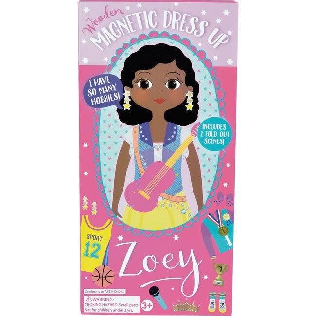 Zoey Magnetic Dress Up Doll Floss & RockConfetti Interiors